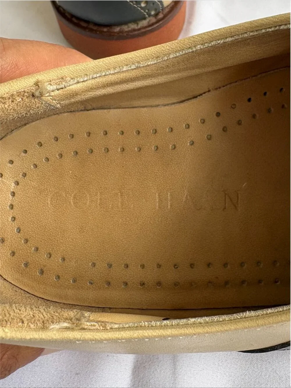 VINTAGE Cole Haan Men's Lace-Up Two-Tone Oxford Saddle Shoes | Size 9 (90 D)